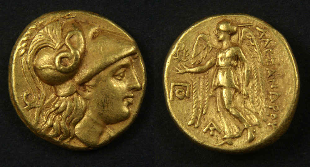 Статер. Александр III, 336-323 гг. до.э.