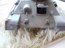 Диорама с танком Т-34/76 и красноармейцами