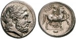 Тетрадрахма. Филип II Македонский.