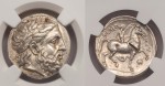 Тетрадрахма. Филипп II Македонский.