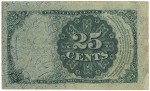 25 центов. Разменная банкнота