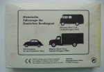 Набор германских почтовых автомобилей 1963года