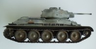 Советский танк Т-34/76 образца 1943г с командирской башенкой
