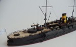 Русский броненосный крейсер «Адмирал Нахимов». 