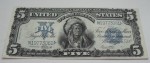 Банкнота 5 долларов, 1899г. С индейцем