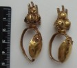 Pair of elaborate Eastern Roman earrings