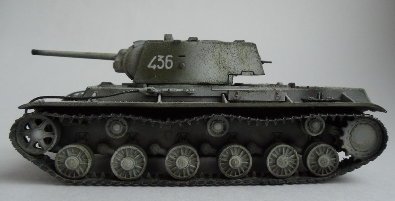 Тяжелый танк КВ-1 образца 1941г