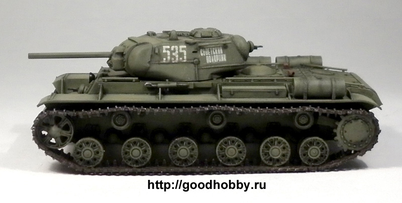 Советский тяжелый танк КВ-1С. 1/72