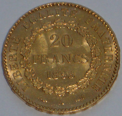 Франция, 20 франков